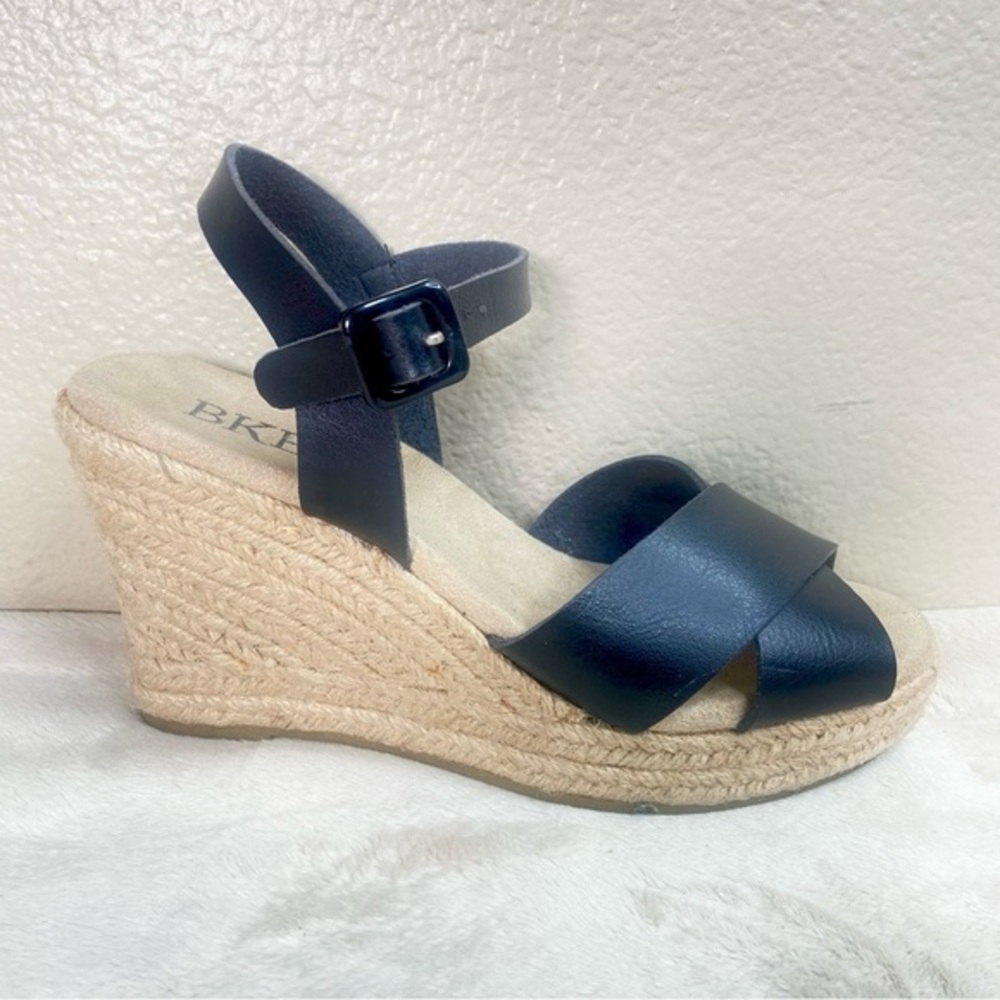 BKE Strappy Wedge Espadrilles